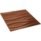 Ekena Millwork 19 5/8in. W x 19 5/8in. H Swell EnduraWall Decorative 3D Wall Panel Covers 2.67 Sq. Ft. WP20X20SSBCO - alternate 4
